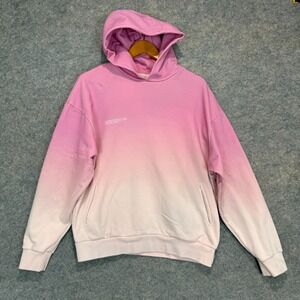 Pangaia French Terry Hoodie Sweatshirt Womens Small Oversized Colorblock Organic